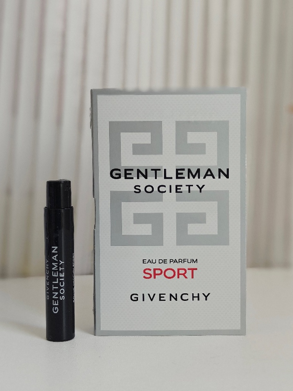 New Givenchy Gentleman Society Sport edp Sample Spray 1ml/ 0.03 oz
